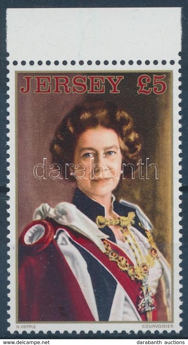 ** 1983 II. Erzsébet Brit Királynő ívszéli Bélyeg,
Elizabeth II Margin Stamp
Mi 313 - Other & Unclassified