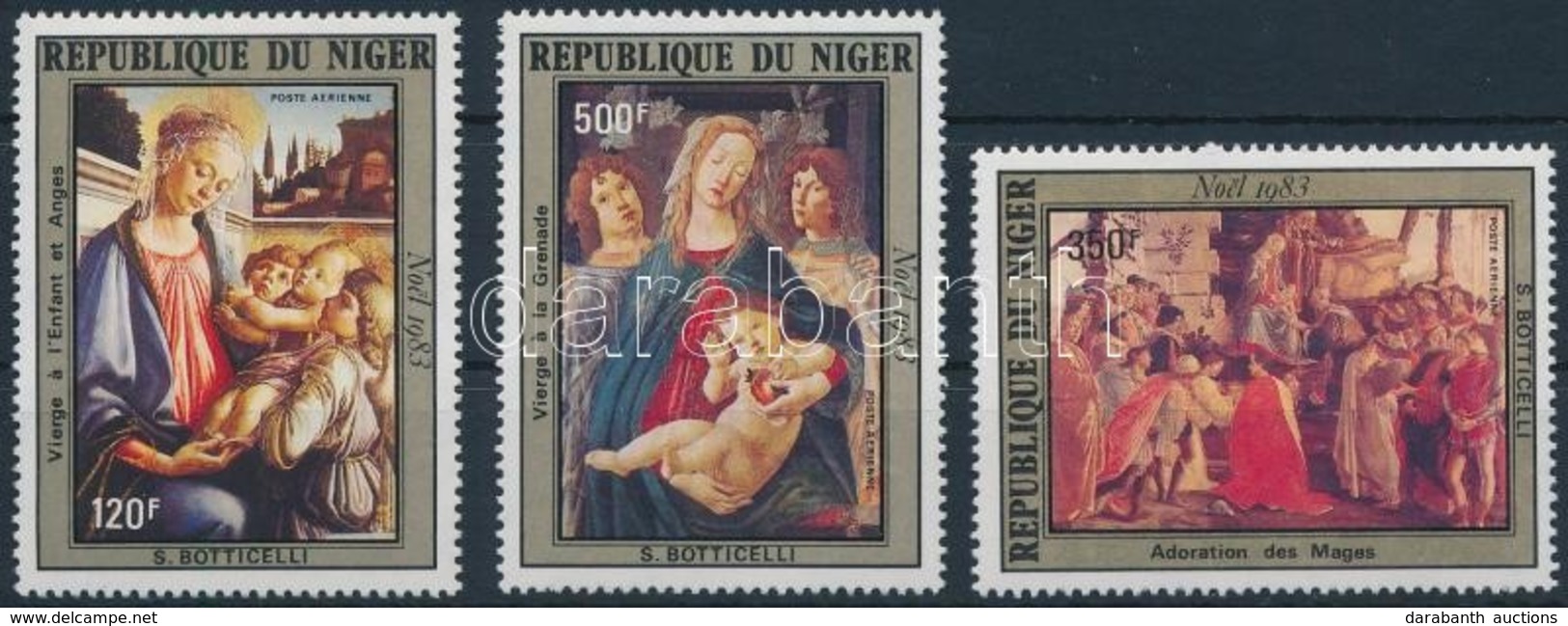 ** 1983 Karácsony Sor,
Christmas Set
Mi 872-874 - Autres & Non Classés