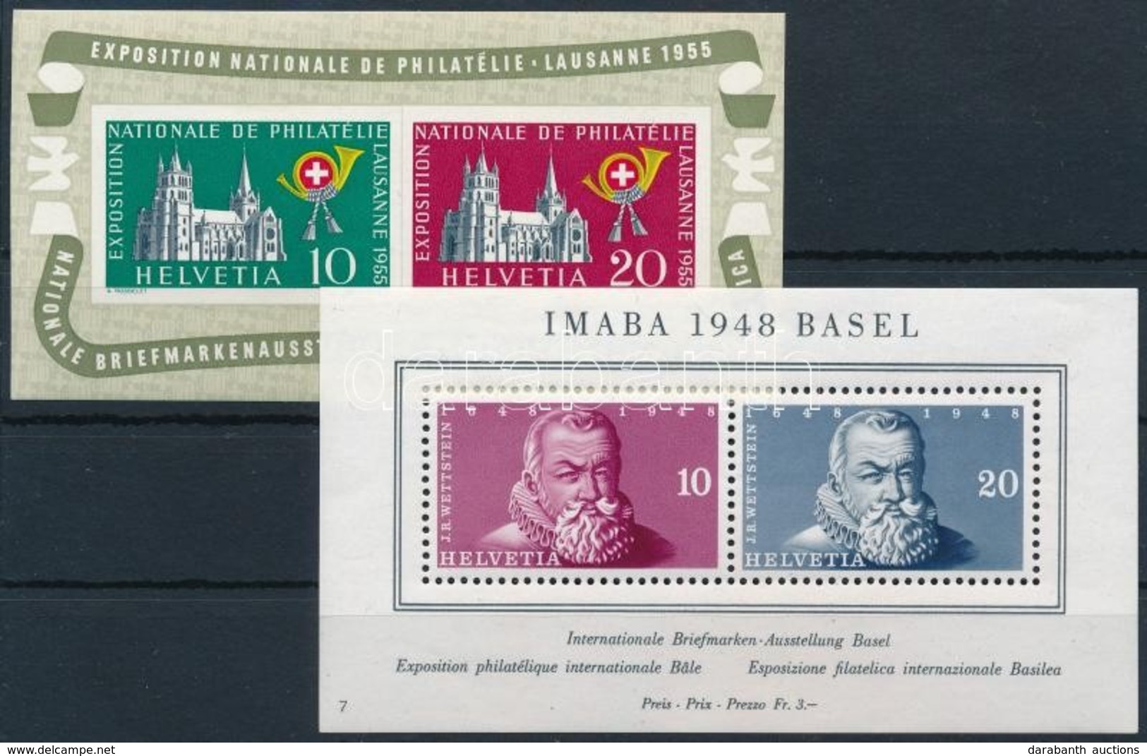 ** 1948-1955 Mi Blokk 13 + 15 (Mi EUR 190.-) - Other & Unclassified