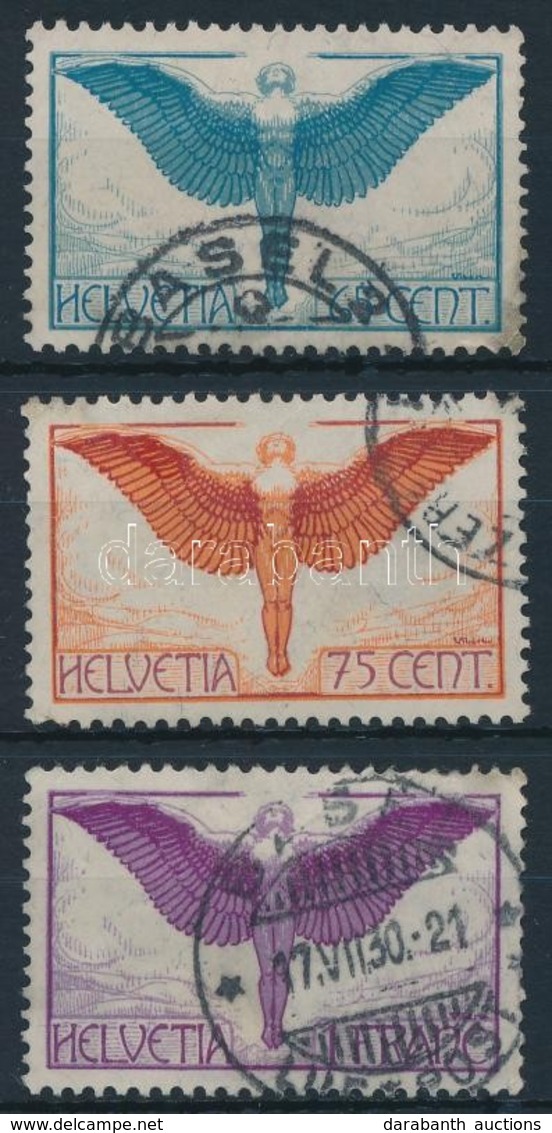 O 1924 Légiposta,
Airmail
Mi 189-191 X - Other & Unclassified