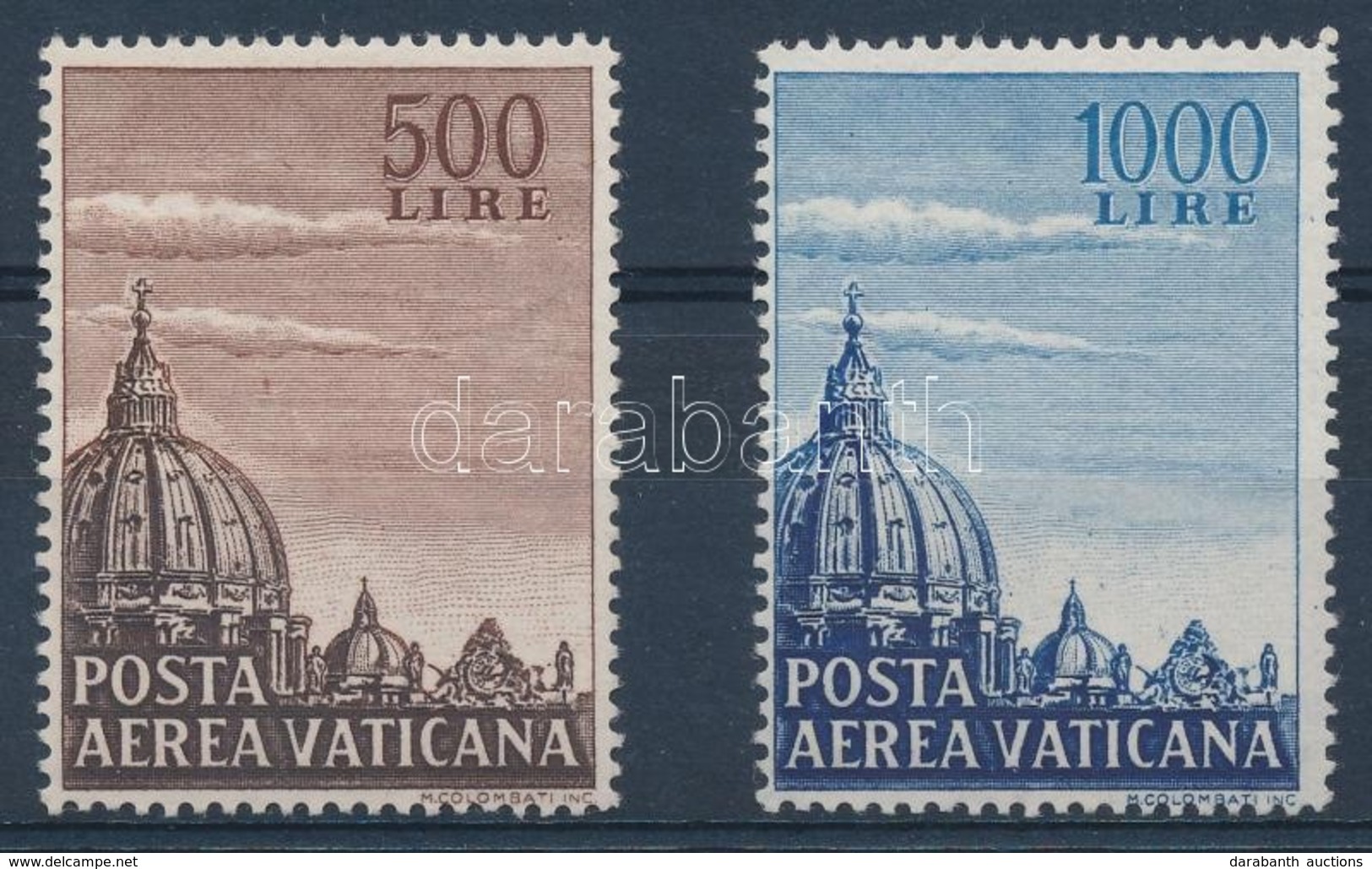 ** 1953 Légiposta Mi 205-206 - Other & Unclassified