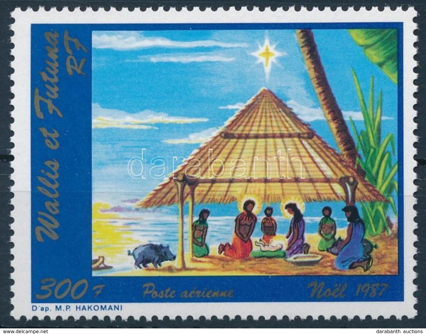 ** 1987 Karácsony Bélyeg,
Christmas Stamp
Mi 547 - Andere & Zonder Classificatie