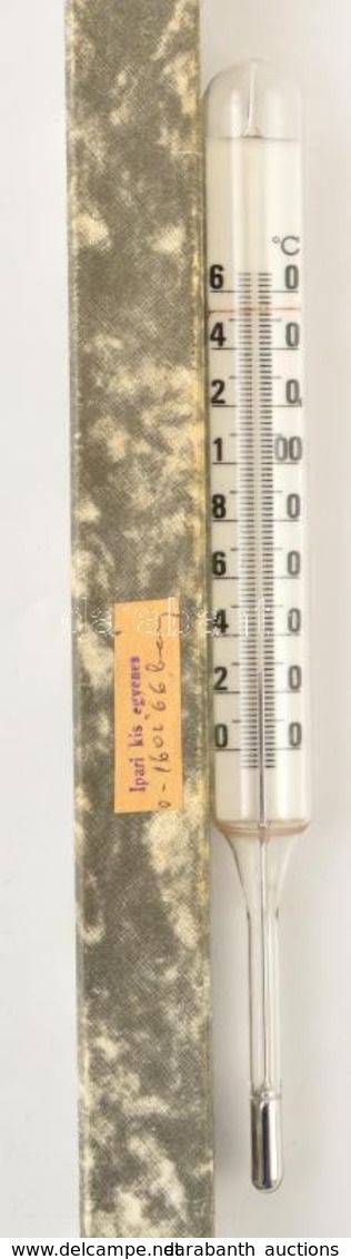 MSZ KGST Hőmérő, Eredeti Dobozában, H: 21 Cm - Autres & Non Classés