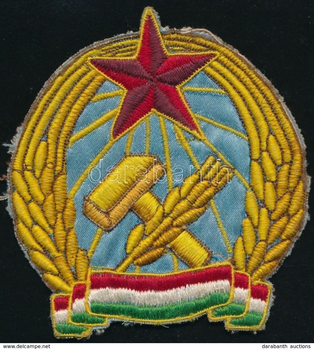 1949 Hímzett Rákosi-címer 11 Cm - Otros & Sin Clasificación