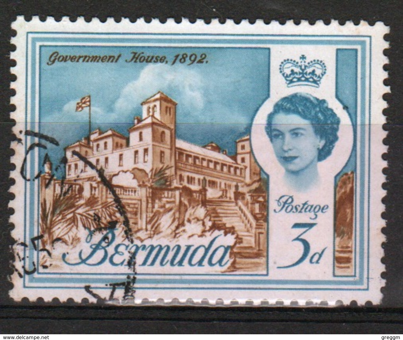 Bermuda Elizabeth II 1962 Single 3d Stamp From The Definitive Set. - Bermuda