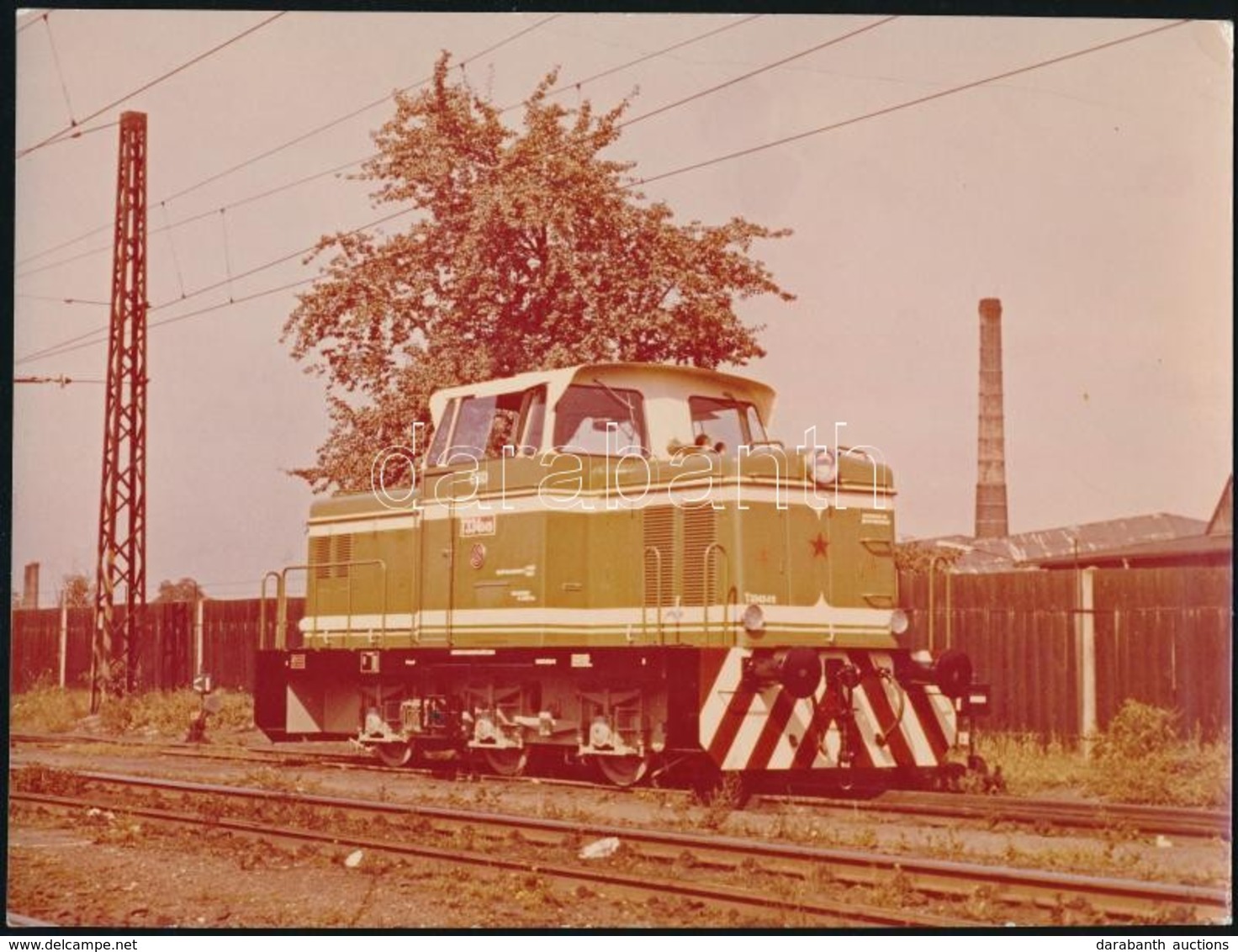 4 Db Régi Mozdonyokat ábrázoló Fotó / Old Locomotives 4 Photos 24x12 - 17x12 Cm - Autres & Non Classés