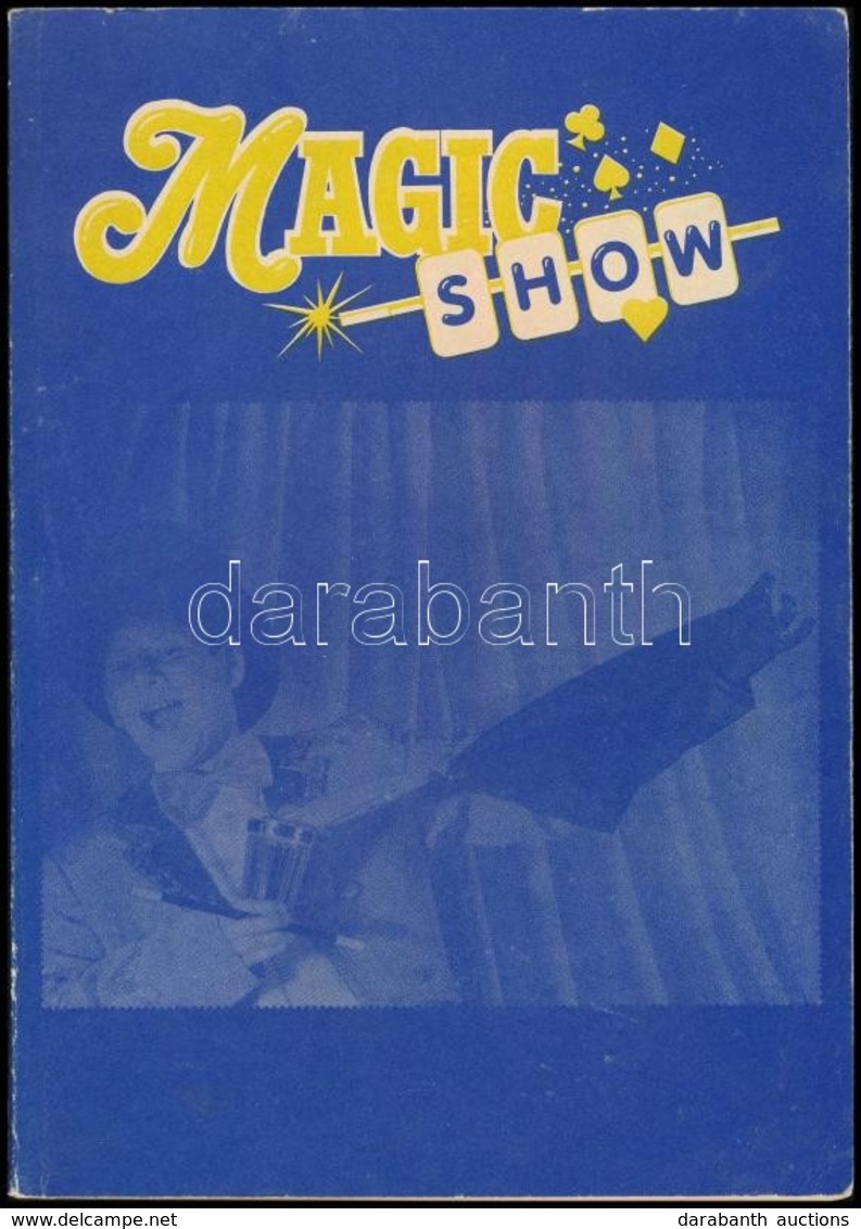 1987 Magic Show Bűvészdoboz Leírása, Benne Bűvésztrükkökkel. Bp., Novoplast. Papírkötésben, 86 P. - Ohne Zuordnung