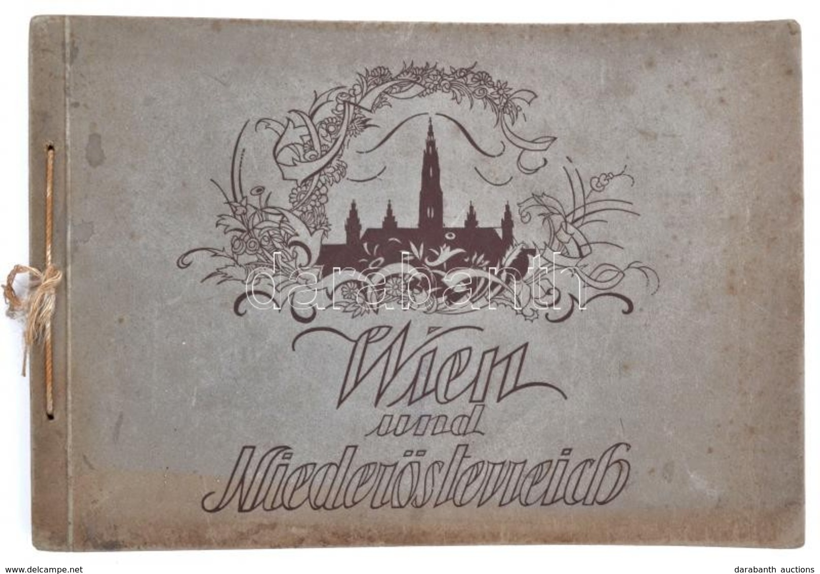 Wien Und Niederösterreich. Wien, é.n., Gerlach&Wiedling. Német Nyelven. Gazdag Fekete-fehér Képanyaggal Illusztrált. Kia - Non Classés