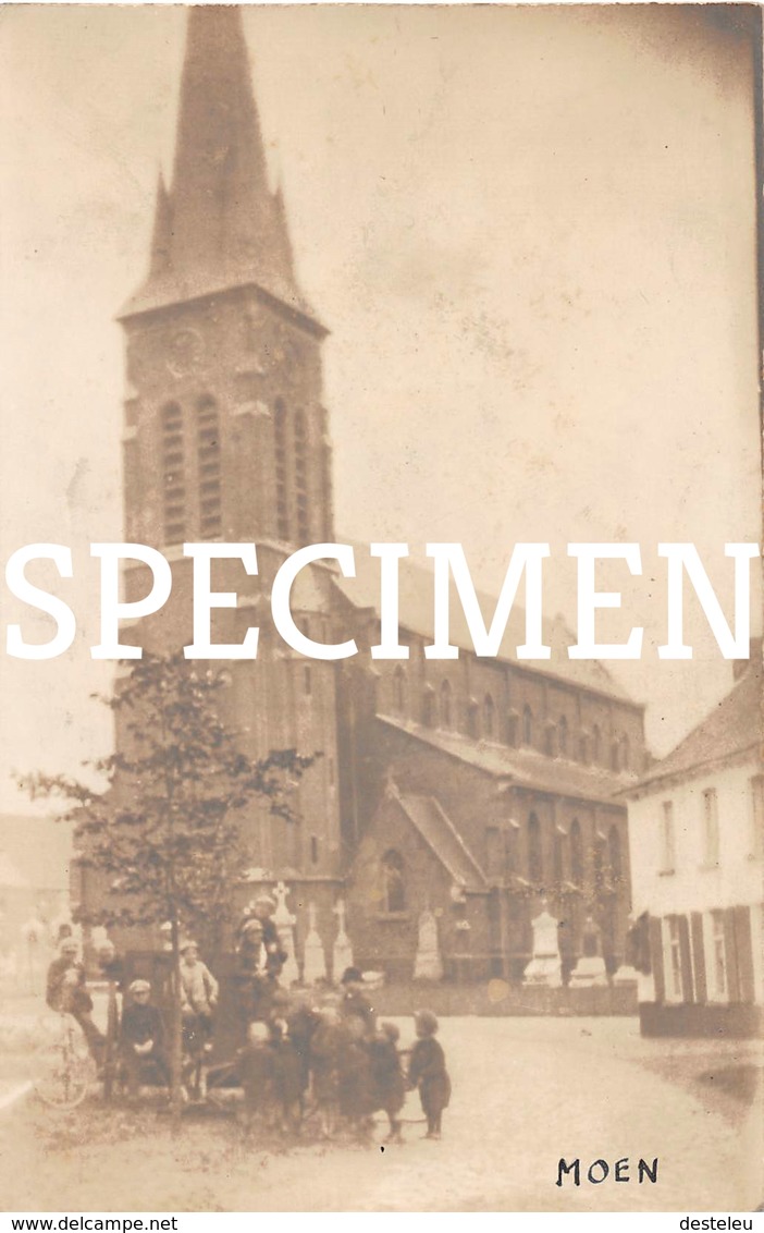 Fotokaart Kerk Moen - Zwevegem