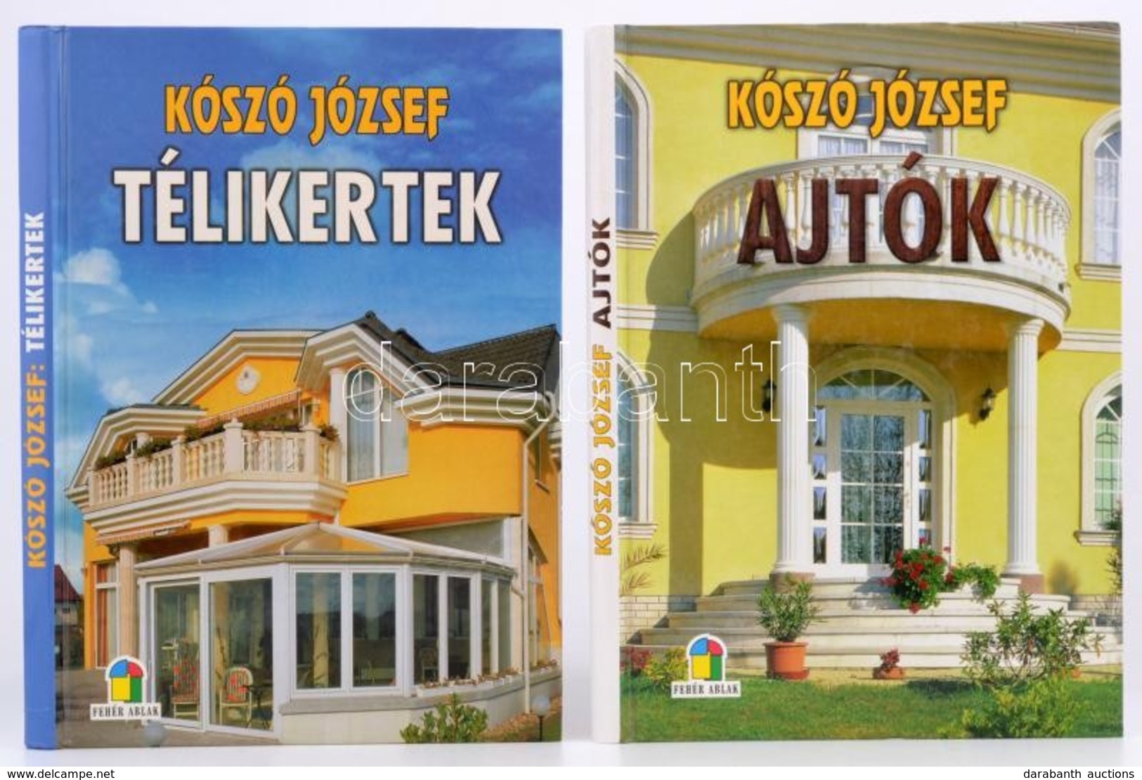 Kószó József 2 Műve: Télikertek.; Ajtók. Szeged, 1999-2000, Szukits. Képekkel, ábrákkal, Számos érdekes Szakmai Részlett - Unclassified