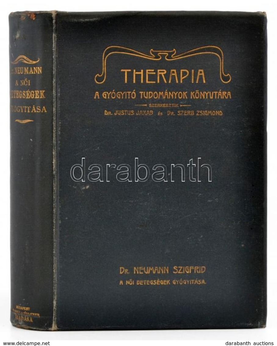 Dr. Neumann Szigfrid: A Női Betegségek Gyógyítása. Therapia,a Gyógyító Tudományok Könyvtára IX. Köt. Bp., 1905, Singer é - Unclassified