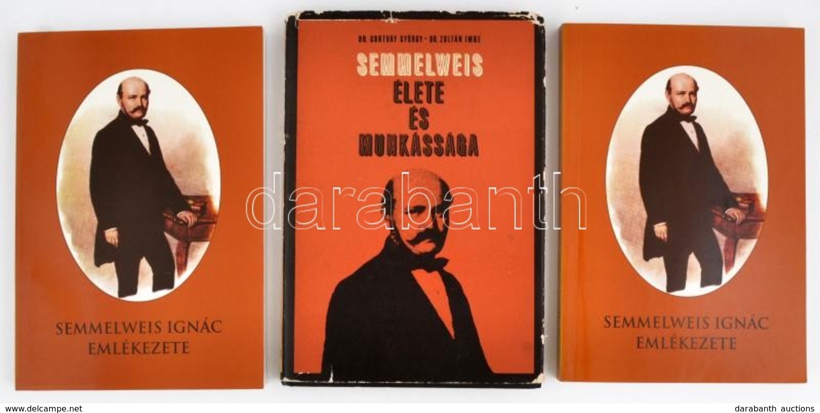 Semmelweis Ignác Emlékezete. I-II.kötet. Előszót írta: Prof. Papp Zoltán. Utószót írta: Prof. Lampé László. Sajtó Alá Re - Non Classés