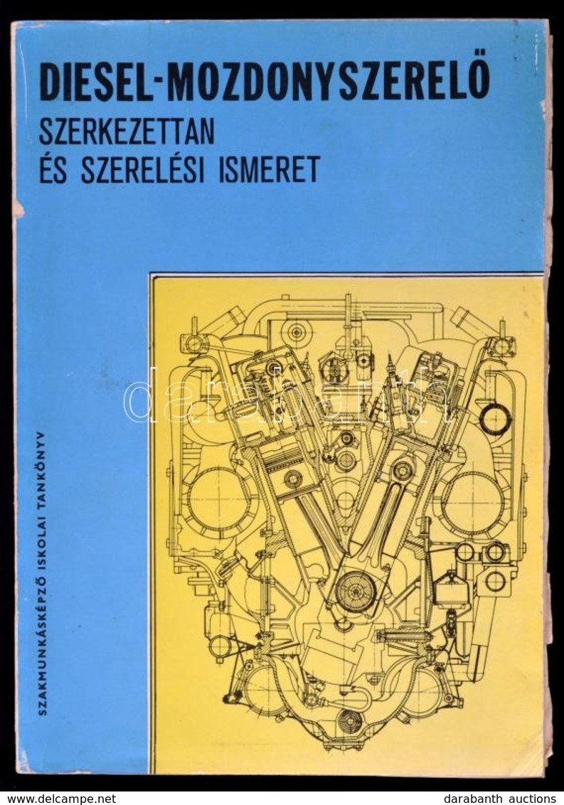 Bakó Béla-Borcsiczky Károly-Bozi Lajos: Diesel-mozdonyszerelő Szerkezettan és Szerelési Ismeret. 
Bp.,1976, Műszaki. Kia - Ohne Zuordnung