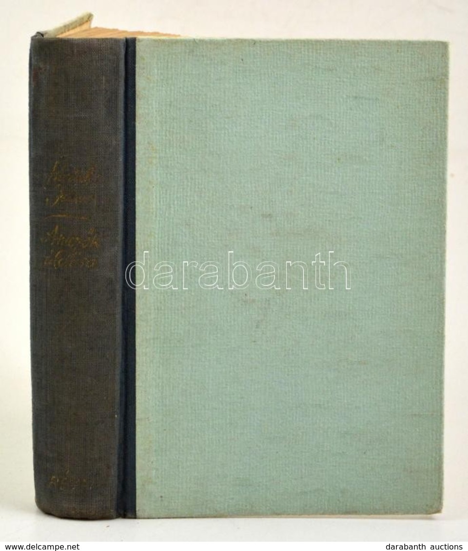 Bartalis János: A Mezők áldása. - - összes Versei. Bp.,1942, Révai. Kiadói Félvászon-kötés, Kissé Kopott Borítóval. - Non Classés