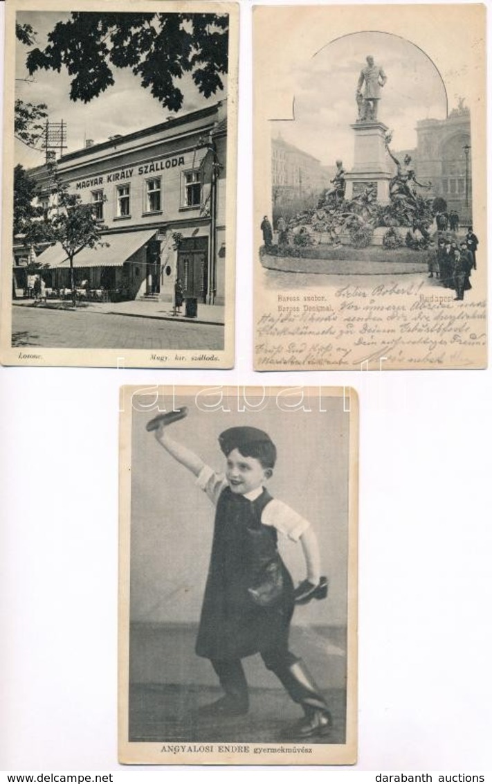 ** * 21 Db Főleg RÉGI Történelmi Magyar Városképes Lap és Motívumlap / 21 Mostly Pre-1945 Town-view Postcards From The K - Ohne Zuordnung