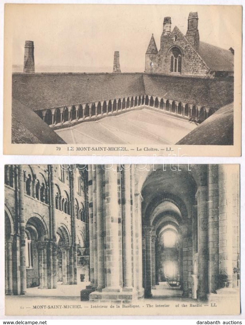 ** 16 Db RÉGI Használatlan Francia Városképes Lap Kastélyokkal és Templomokkal. Vegyes Minőség / 16 Pre-1945 Unused Fren - Non Classés