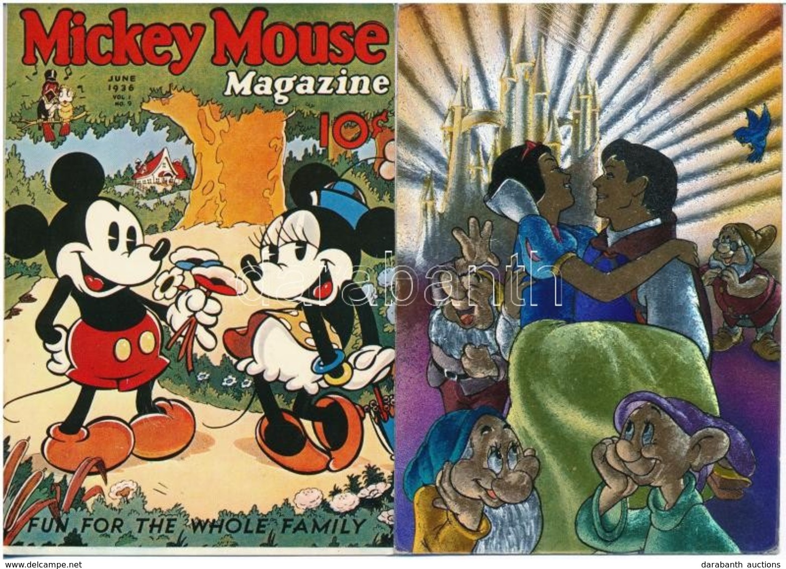 ** * 30 Db MODERN Motívum Képeslap: Walt Disney Mesék / 30 Modern Motive Postcards: Walt Disney - Unclassified