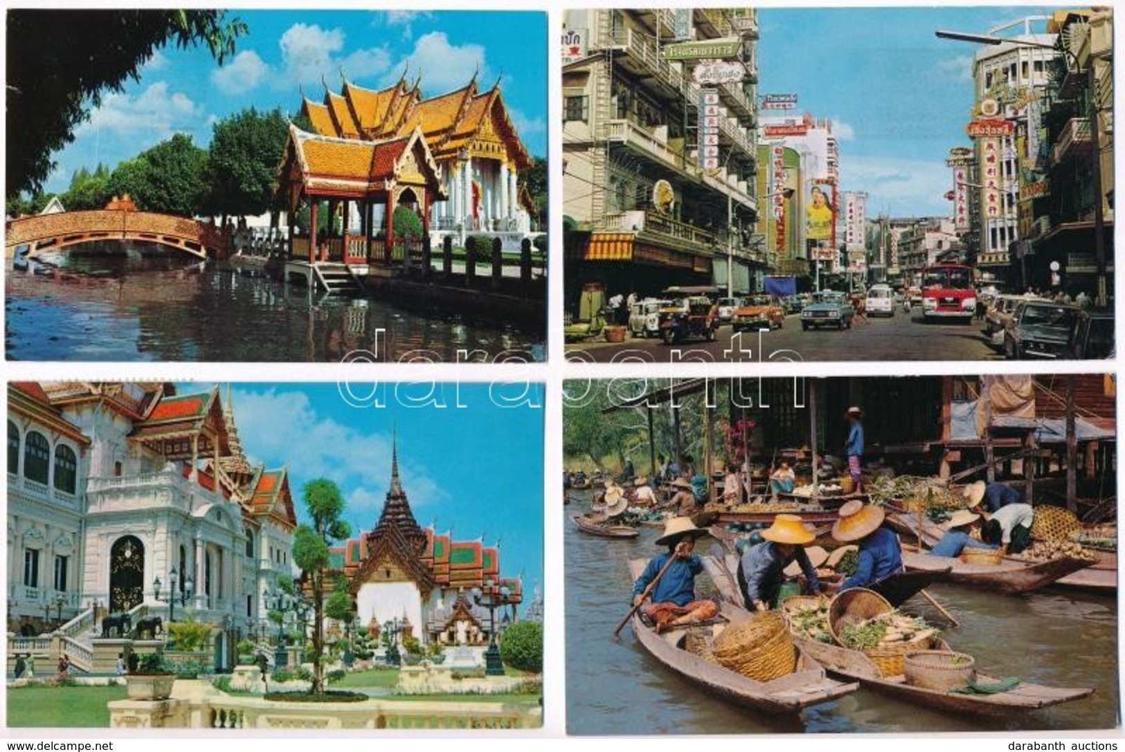 ** * 13 Db MODERN Thaiföldi Képeslap / 13 Modern Thailand Postcards - Unclassified