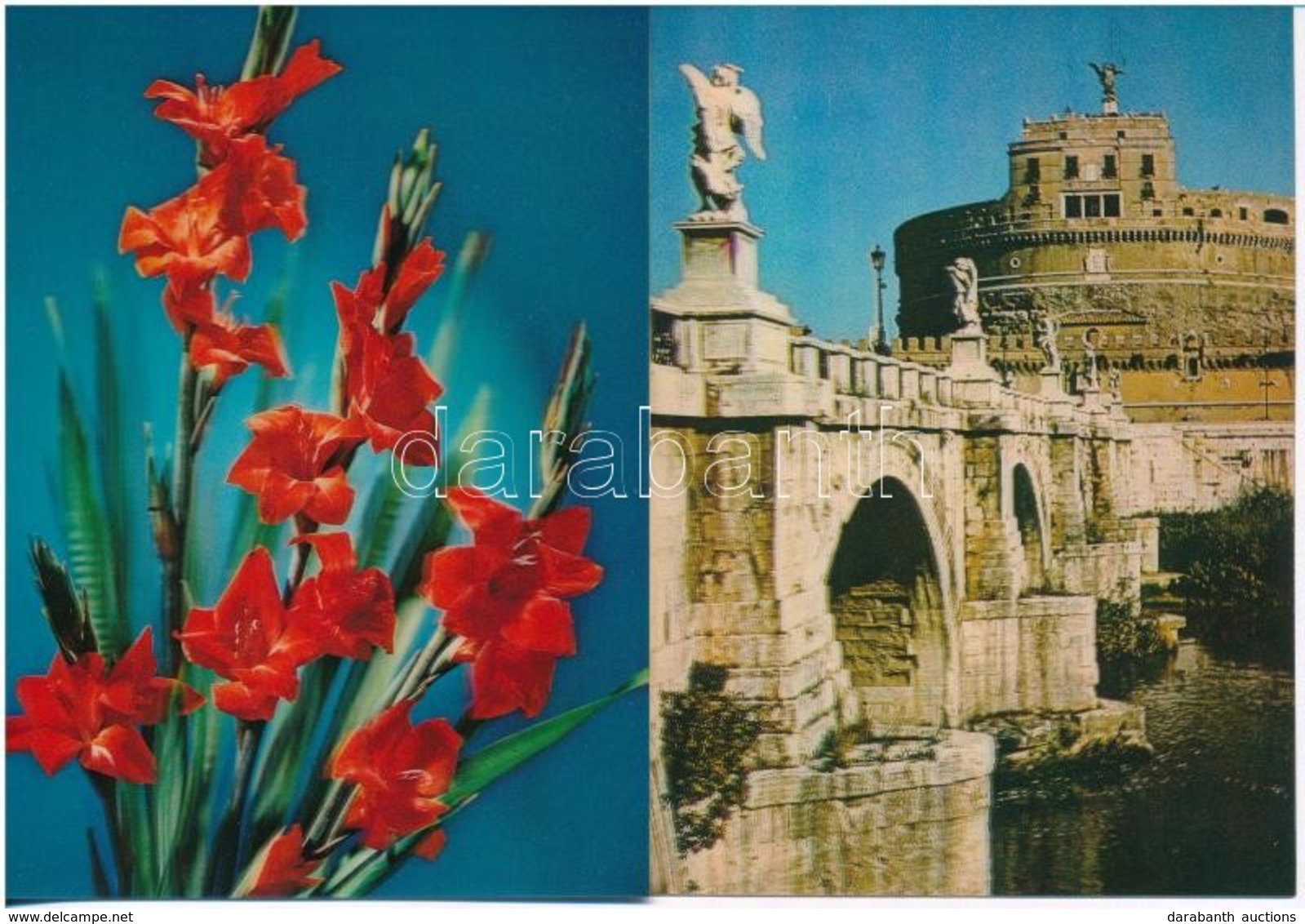 ** * 4 Db MODERN Dimenziós 3D Képeslap / 4 Modern Dimensional 3D Postcards - Ohne Zuordnung