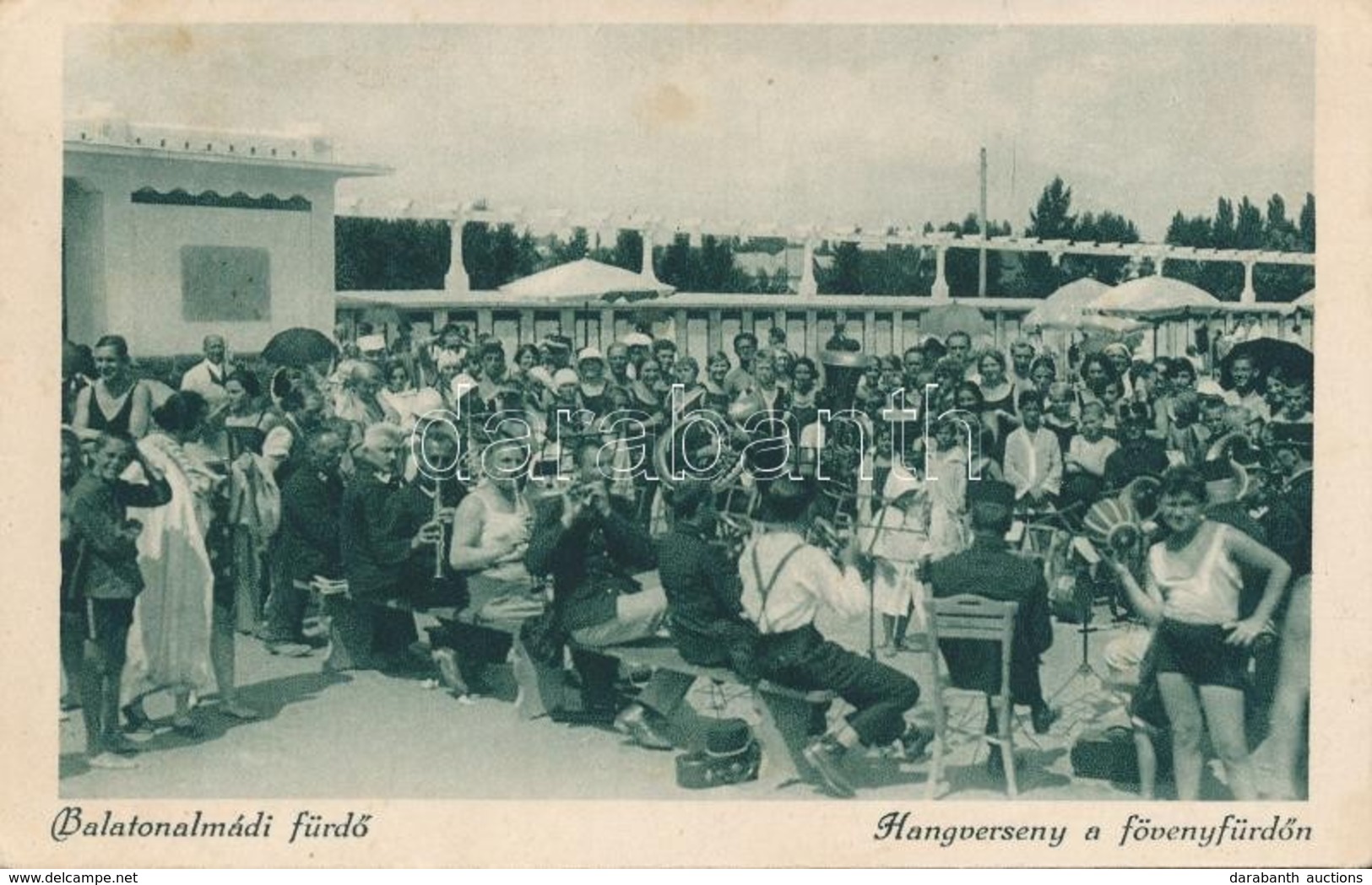 T2/T3 Balatonalmádi, Hangverseny A Fövenyfürdőn, Zenekari Koncert A Fürdőzőknek (EK) - Ohne Zuordnung