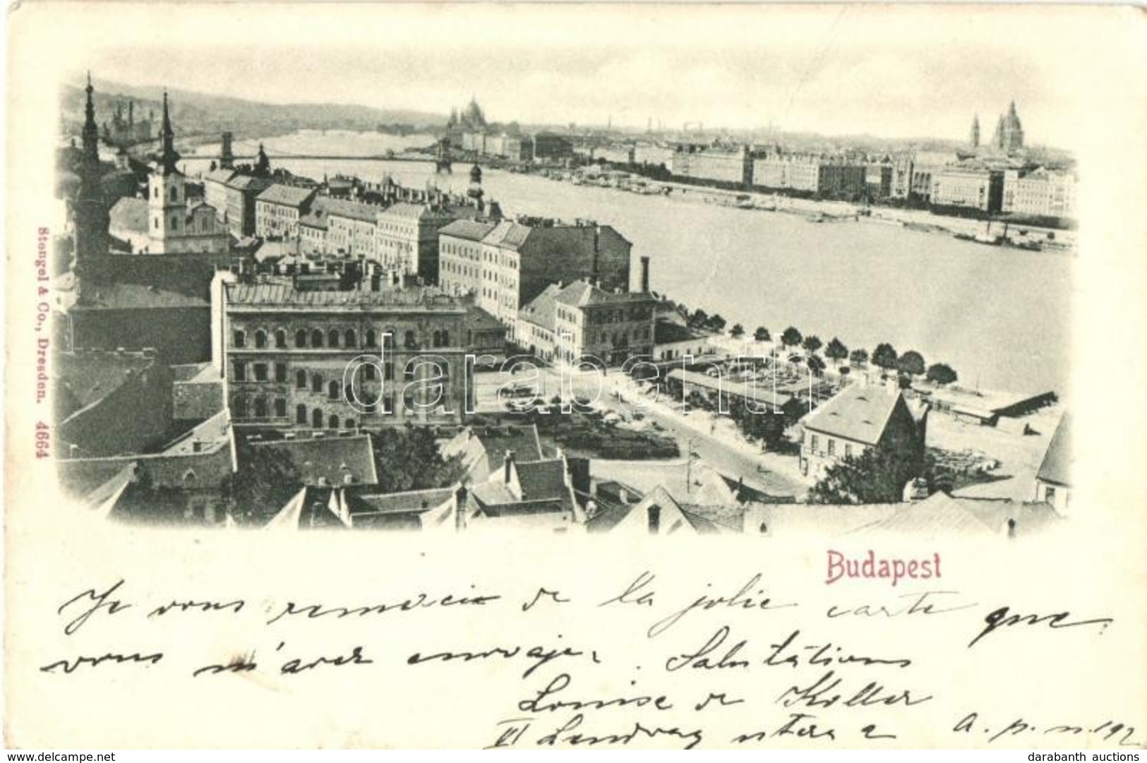 T3 Budapest I. Tabáni Látkép (fa) - Non Classés