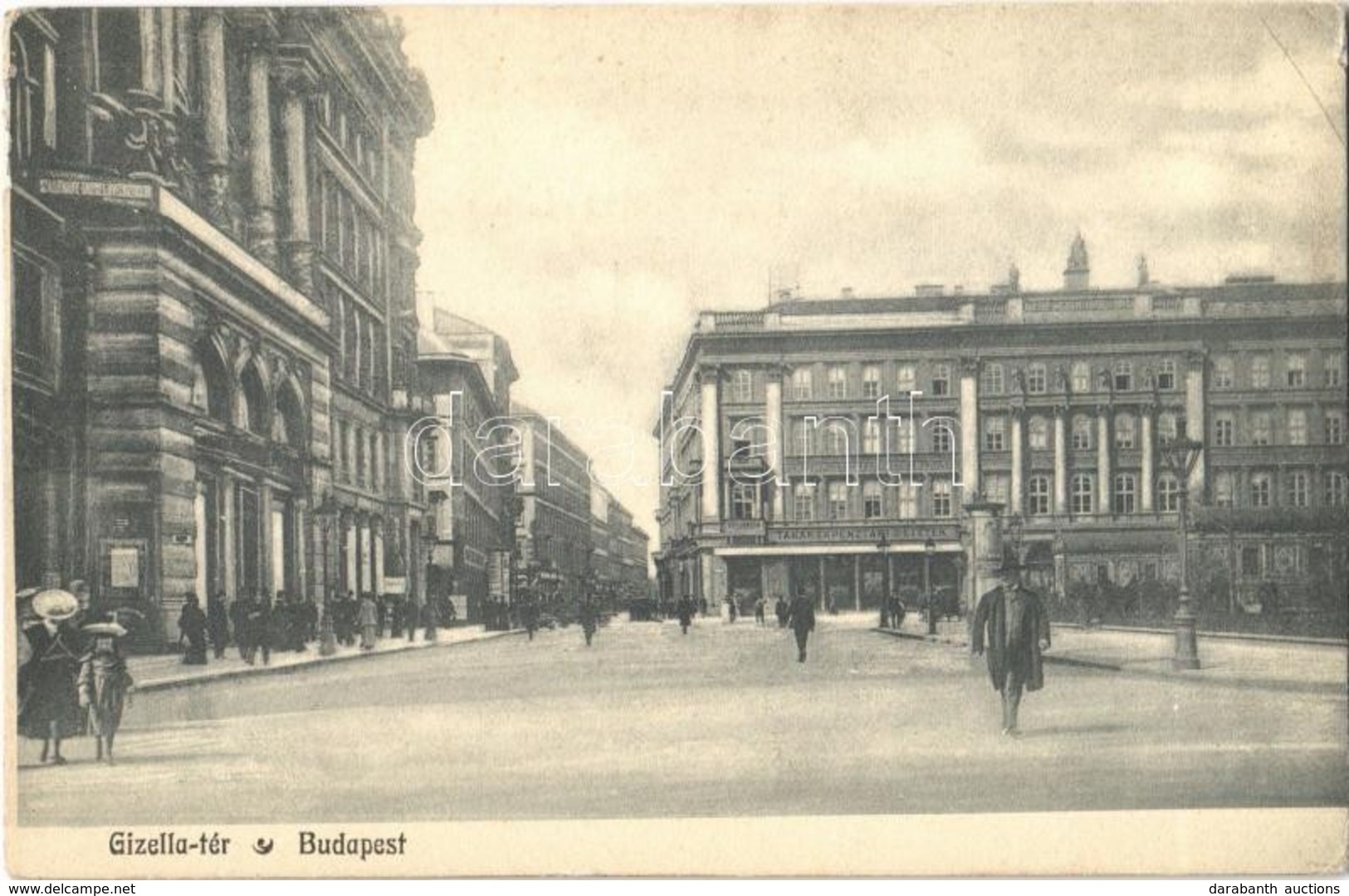 ** T2 Budapest V. Gizella Tér (Vörösmarty Tér), Pesti Magyar Kereskedelmi Bank, Takarékpénztári Betétek, Szállítmány Bal - Non Classés