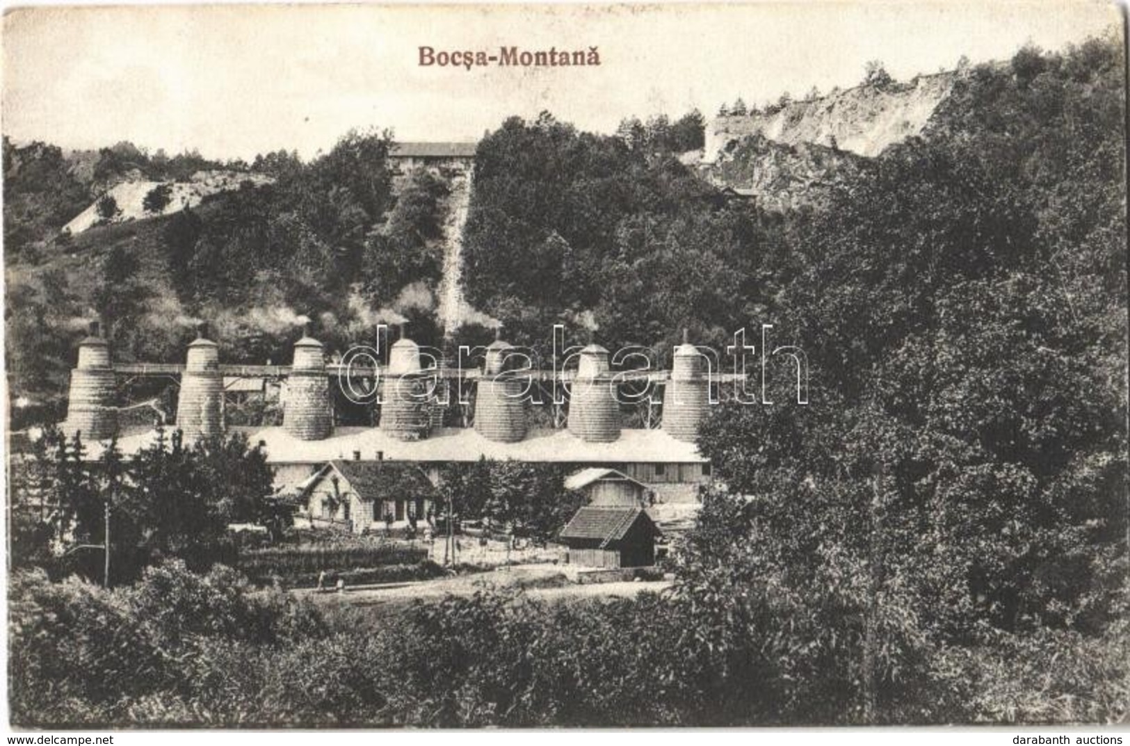 T2 1928 Boksánbánya, Németbogsán, Deutsch-Bogsan, Bocsa Montana, Bocsa; Kolcán Mészkőbánya és Mészégető Telep. Adolf Ros - Unclassified