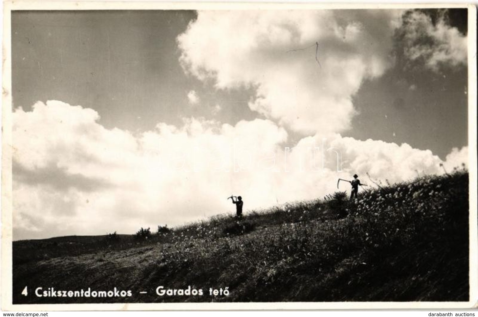 T2 1943 Csíkszentdomokos, Sandominic; Garados Tető / Mountain, Hill - Unclassified