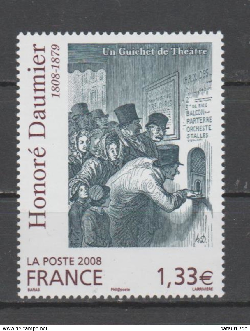 FRANCE / 2008 / Y&T N° 4305 ** : "Un Guichet De Théâtre" (Honoré Daumier) X 1 - Ungebraucht