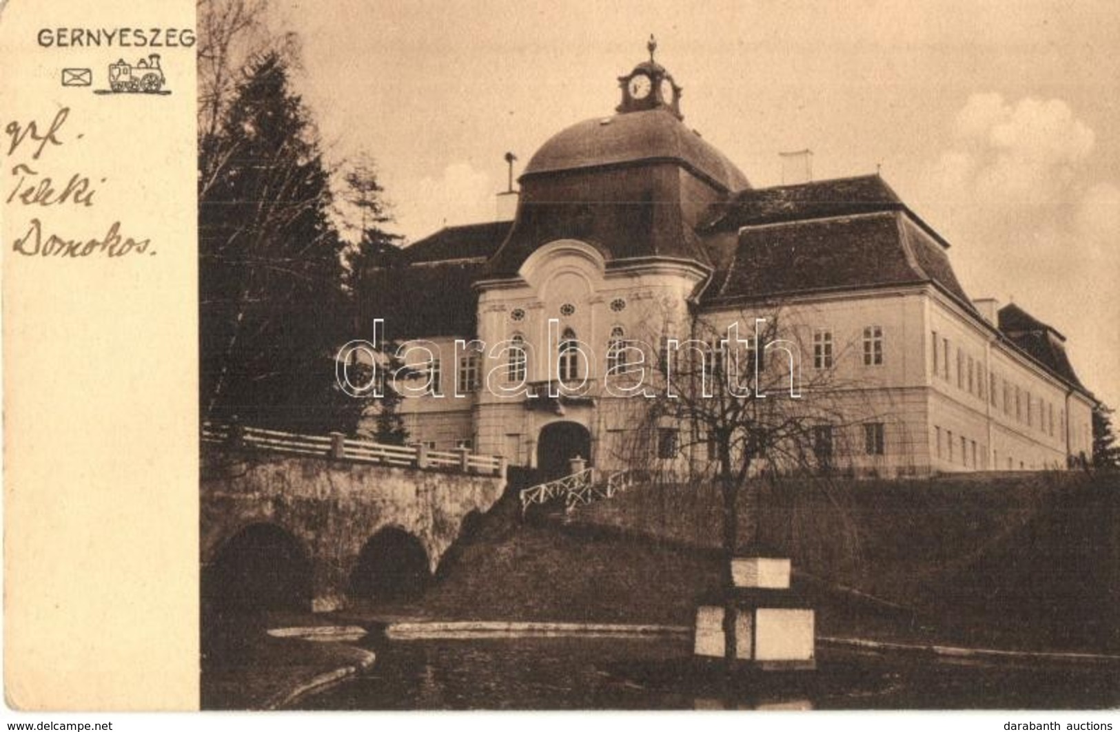 T2 Gernyeszeg, Gornesti; Teleky Kastély / Castle - Ohne Zuordnung