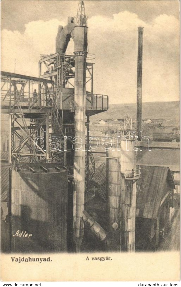 ** T2/T3 Vajdahunyad, Hunedoara; Vasgyár. Adler Fényirda / Iron Works, Factory (EK) - Ohne Zuordnung