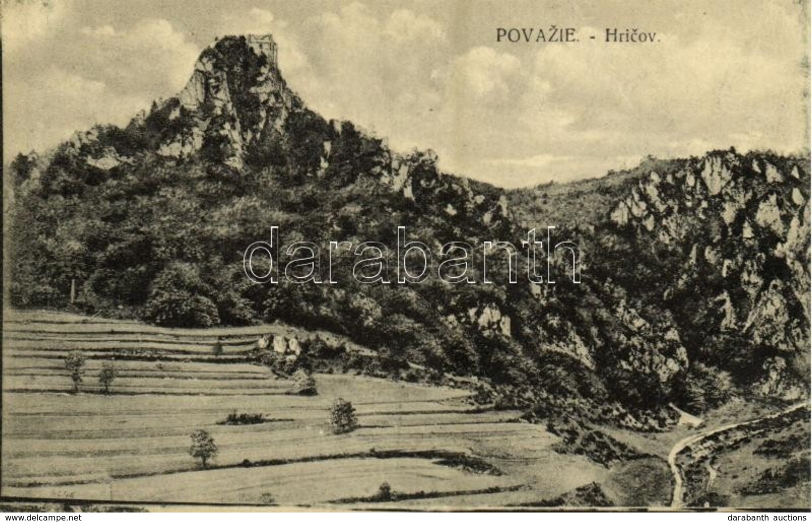 ** T3 Hricsó, Ricsóváralja, Hricovské Podhradie (Vágvölgy, Povazie); Hricovsky Hrad / Hricsó Vára / Castle In Váh Valley - Ohne Zuordnung