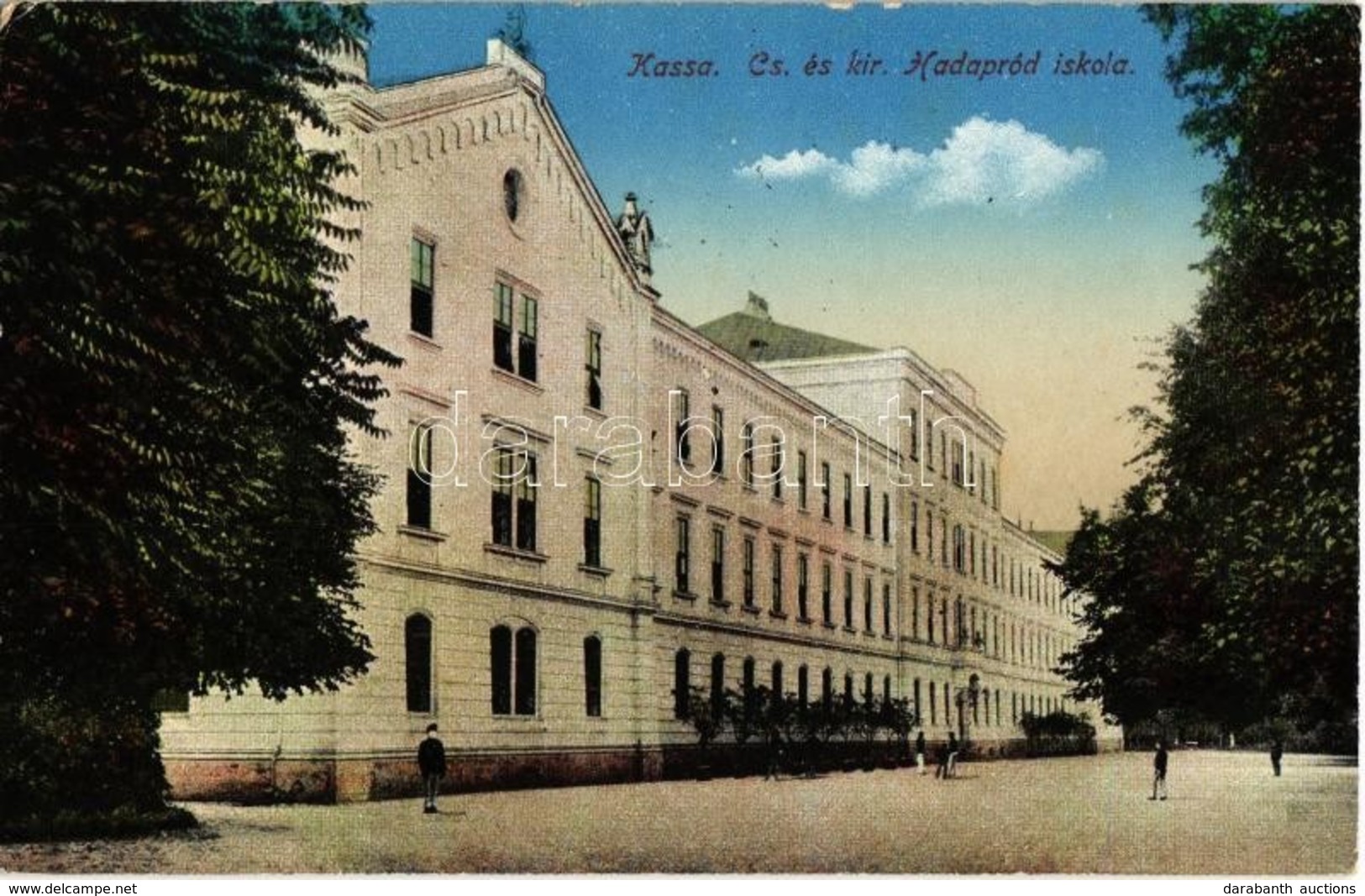 T2 1916 Kassa, Kosice; Cs. és Kir. Hadapród Iskola / K.u.K. Military Cadet School - Ohne Zuordnung