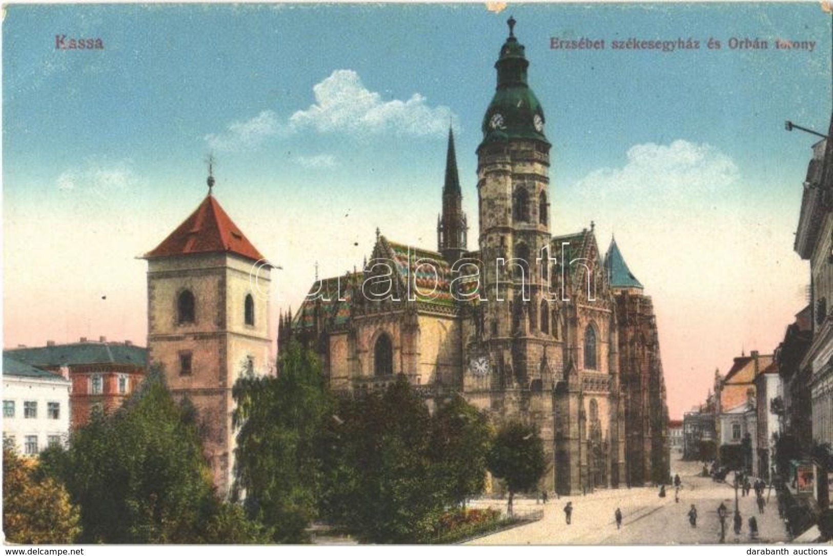 * T1/T2 Kassa, Kosice; Erzsébet Székesegyház, Orbán Torony / Cathedral, Tower - Ohne Zuordnung