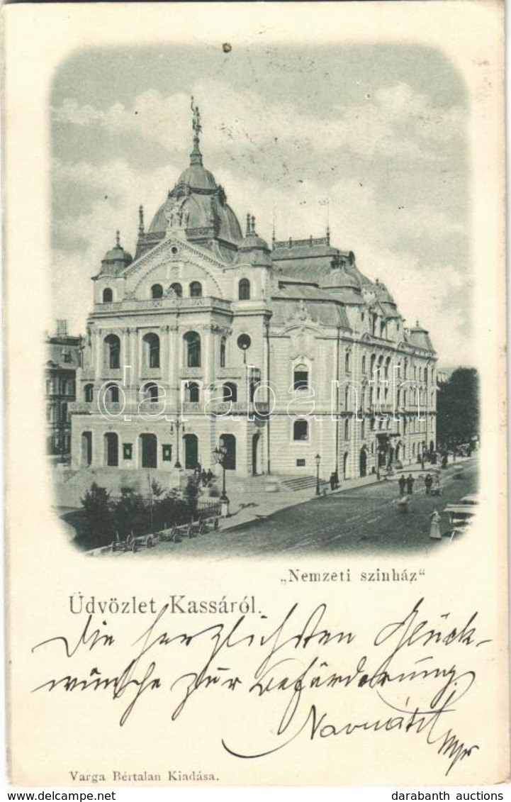 T2 1900 Kassa, Kosice; Nemzeti Színház - Ohne Zuordnung