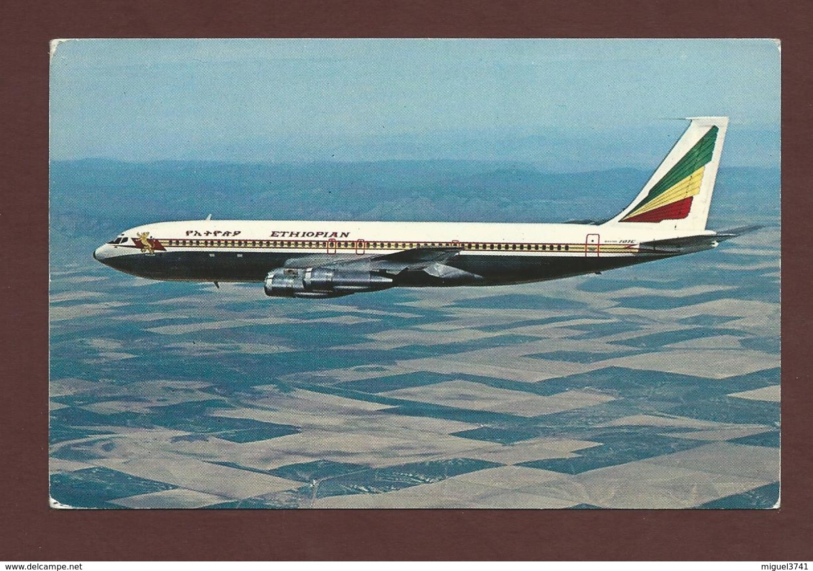 AIRLINES ETHIOPIAN BOEING 707 INTERCONTINENTAL FAN JET NEUF  Voir Detail Annonce - 1946-....: Era Moderna