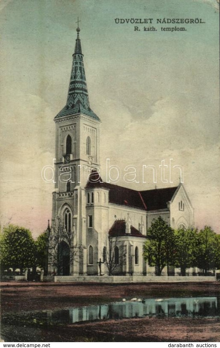 * T3 1931 Nádszeg, Trstice; Római Katolikus Templom / Catholic Church (Rb) - Unclassified