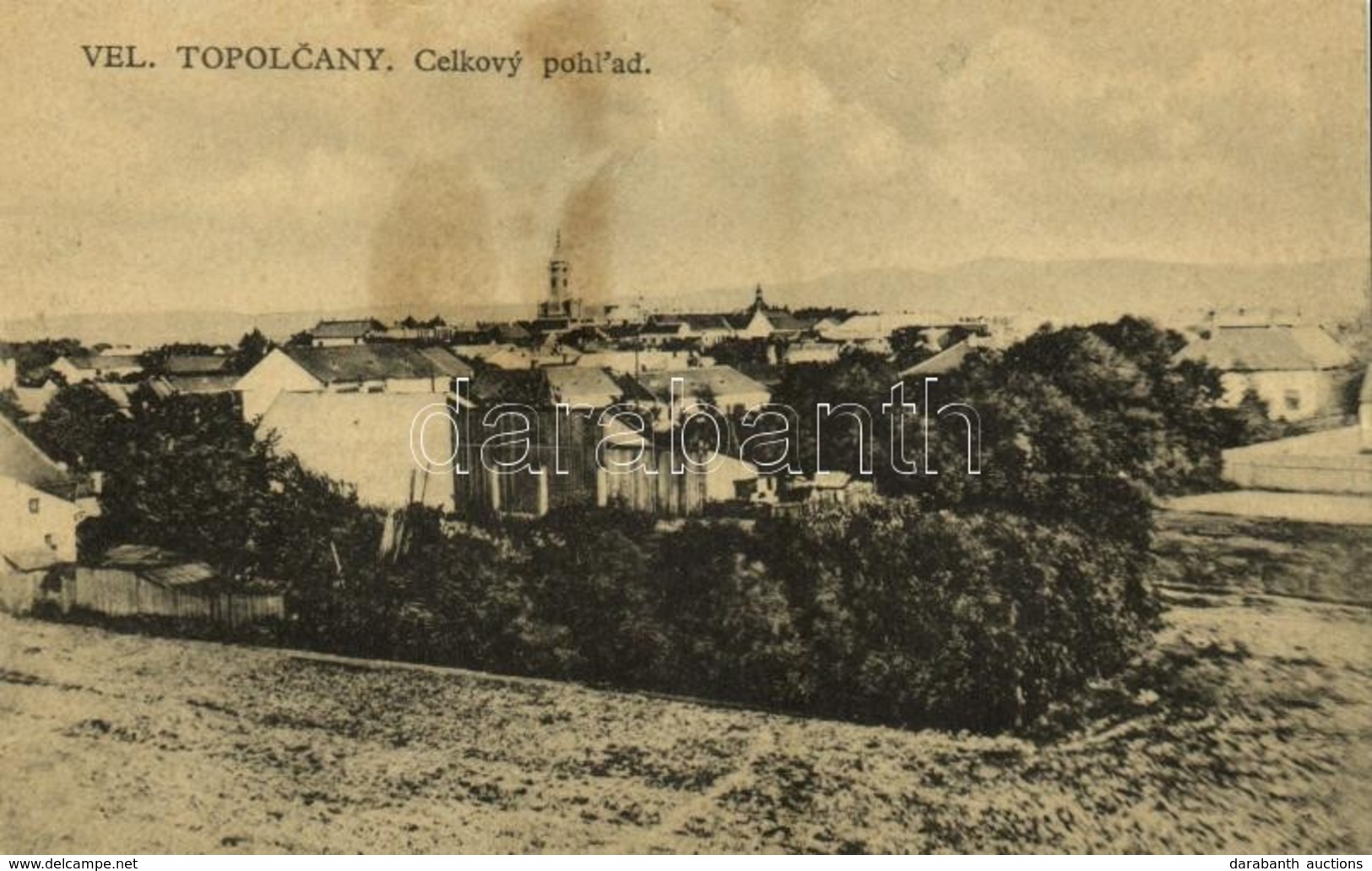 * T4 Nagytapolcsány, Topolcany;  Celkovy Pohlad / Látkép / General View (r) - Non Classés