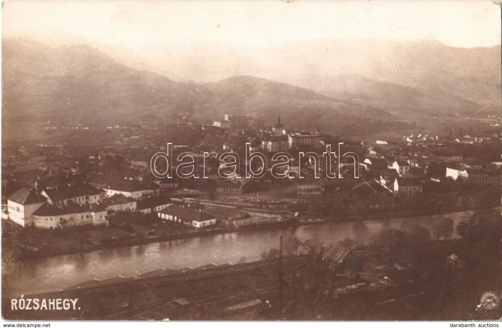 T2 1907 Rózsahegy, Ruzomberok;  Oranotypie, Photo - Ohne Zuordnung