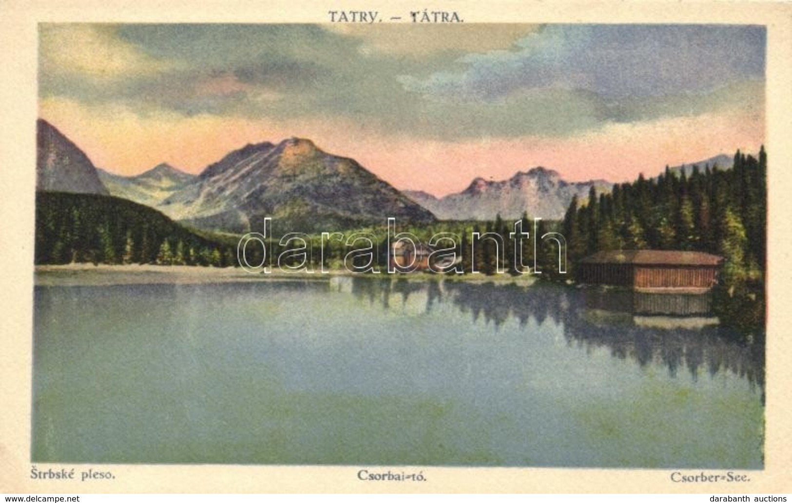 ** T2/T3 Tátra, Csorba-tó / Lake (EK) - Ohne Zuordnung