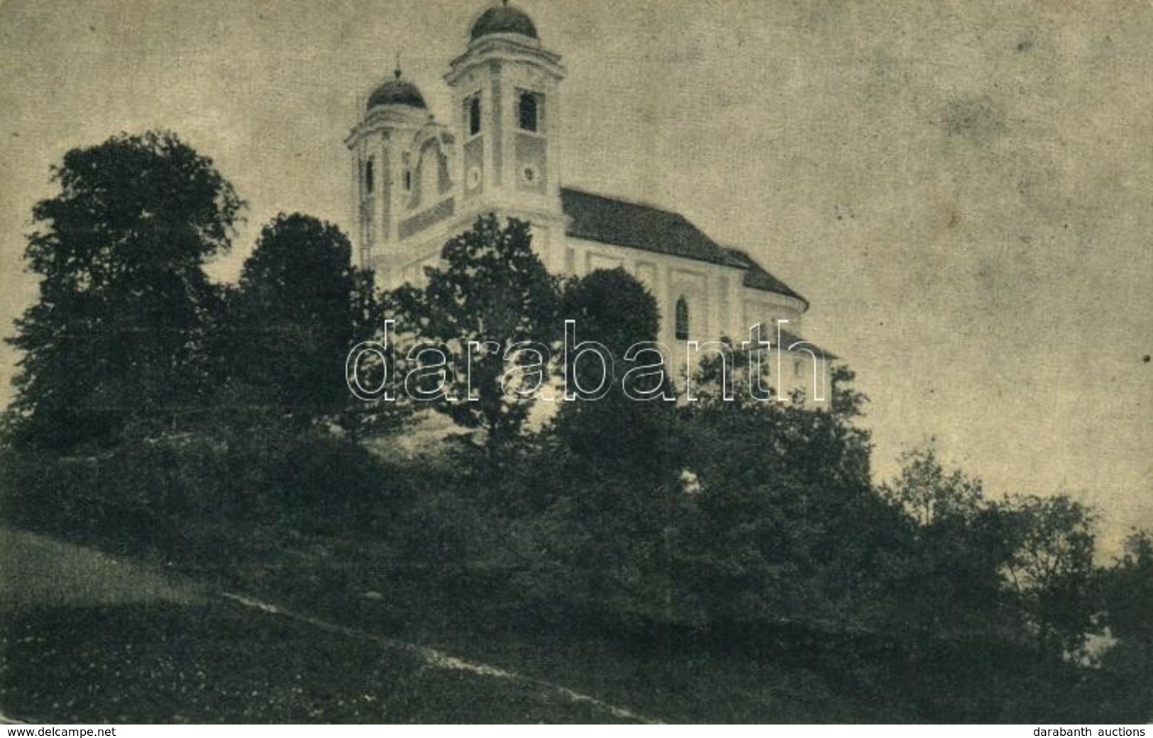 * T2/T3 1931 Vágsziklás, Szkalka, Skalka Pri Trencine, Skalka Nad Váhom; Renovovany Chrám Sv. Benedikta / A Felújított A - Non Classés