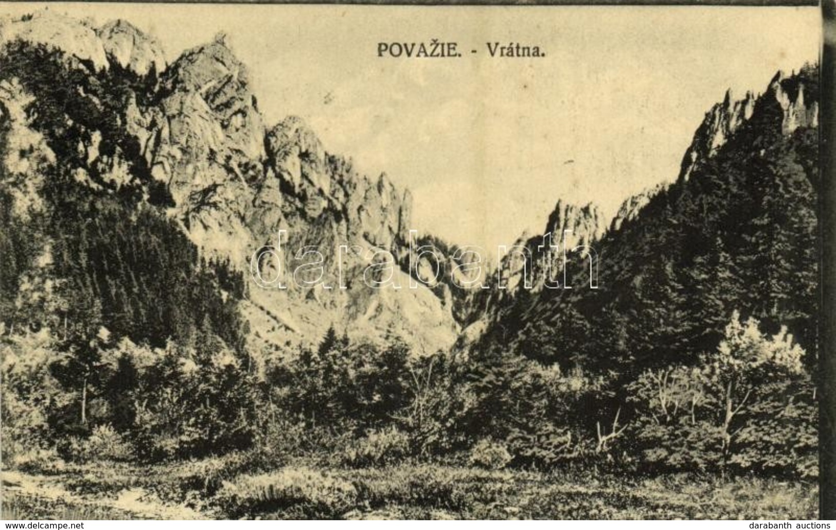 ** T2 Vrátna, Vágvölgy. Nákl. Leopolda Gansela (Gansel Lipót) 17. / Povazie, Vratna Dolina / Váh Valley - Ohne Zuordnung