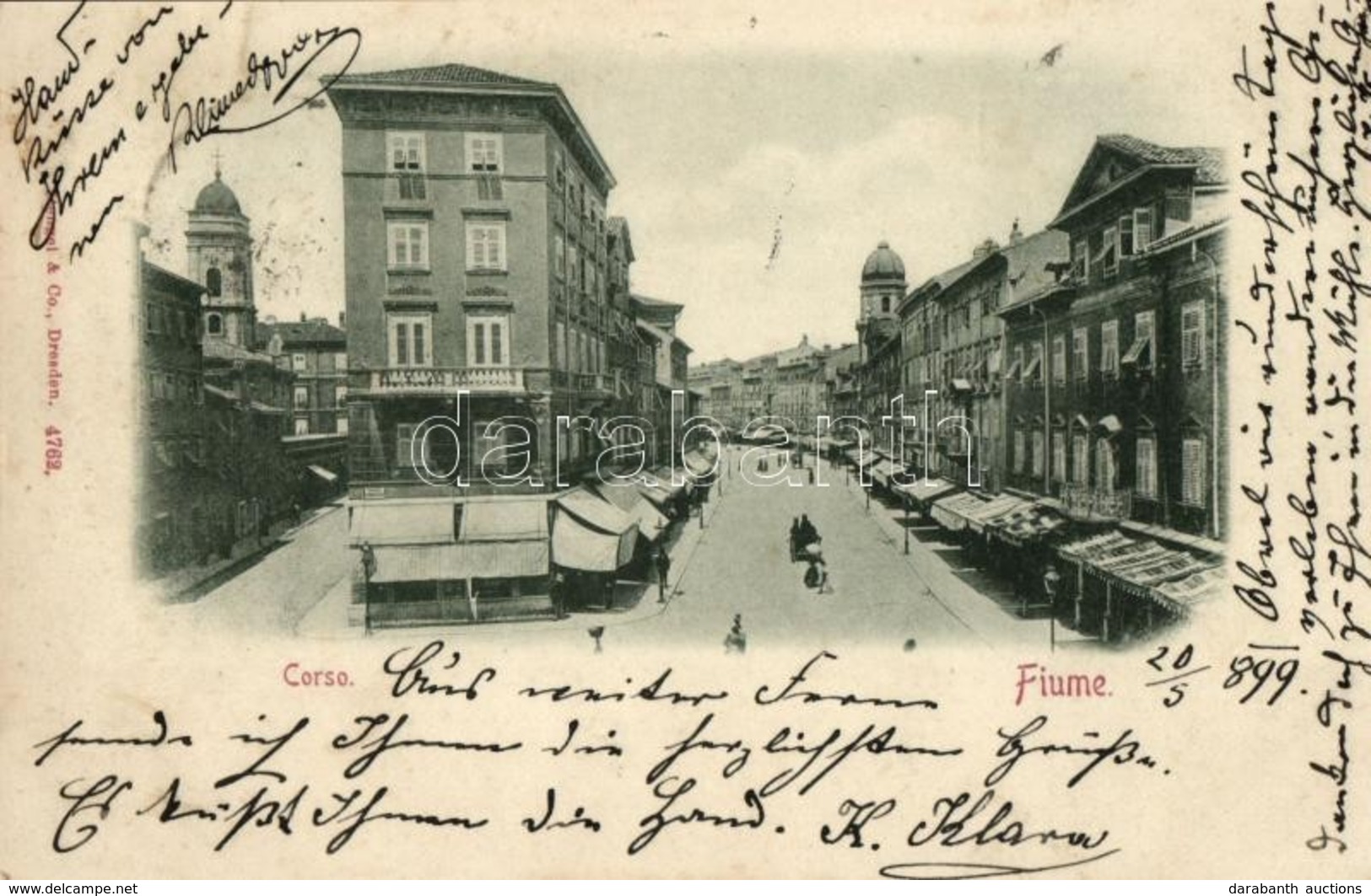 T2 1899 Fiume, Corso - Sonstige & Ohne Zuordnung