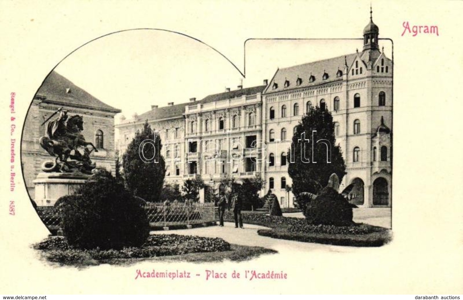 ** T1 Zagreb, Agram;, Akadémia Tér / Academy Square - Sonstige & Ohne Zuordnung