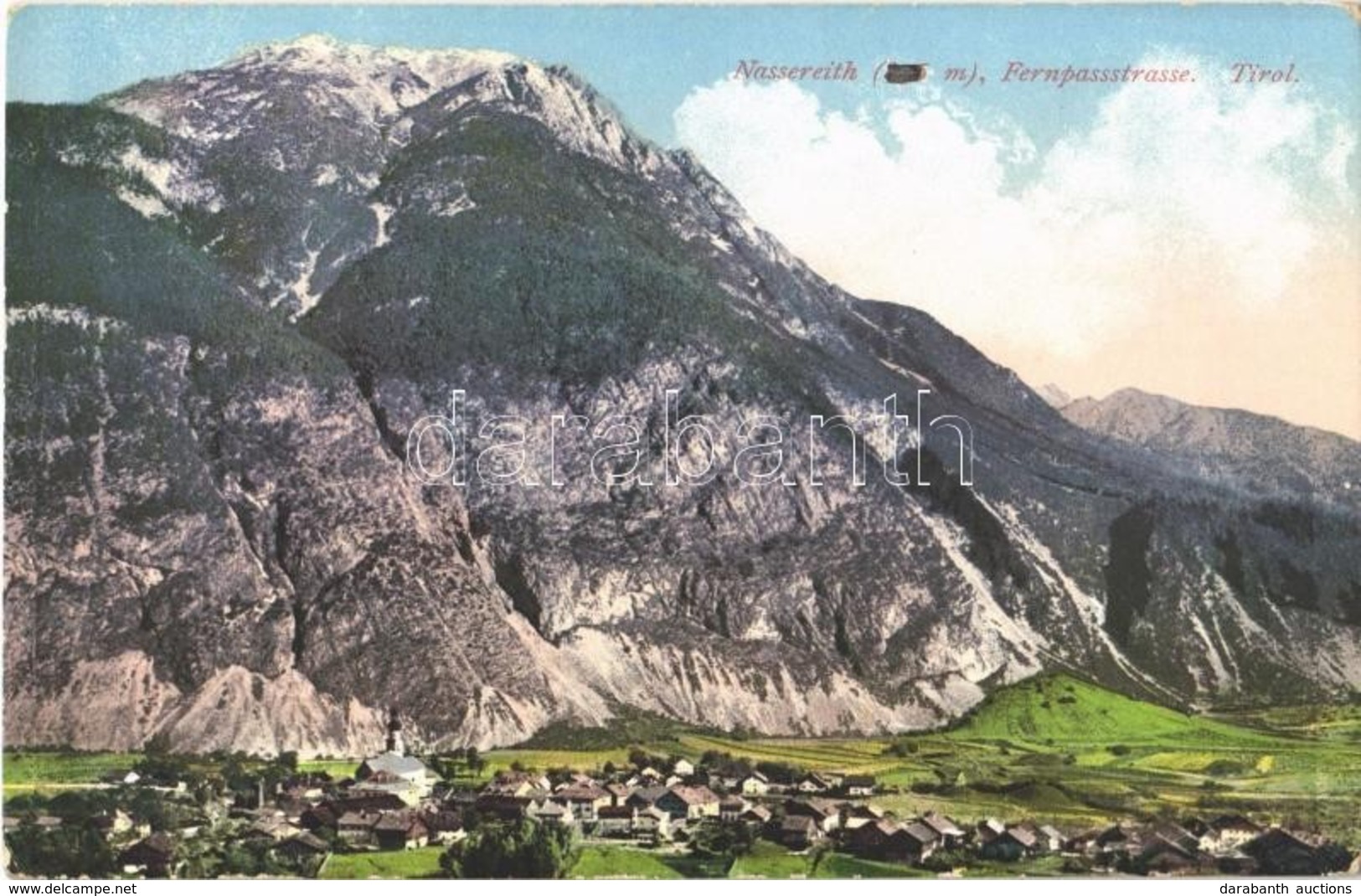 ** T1/T2 Nassereith (Tirol), Fernpassstrasse / Mountain Pass - Autres & Non Classés