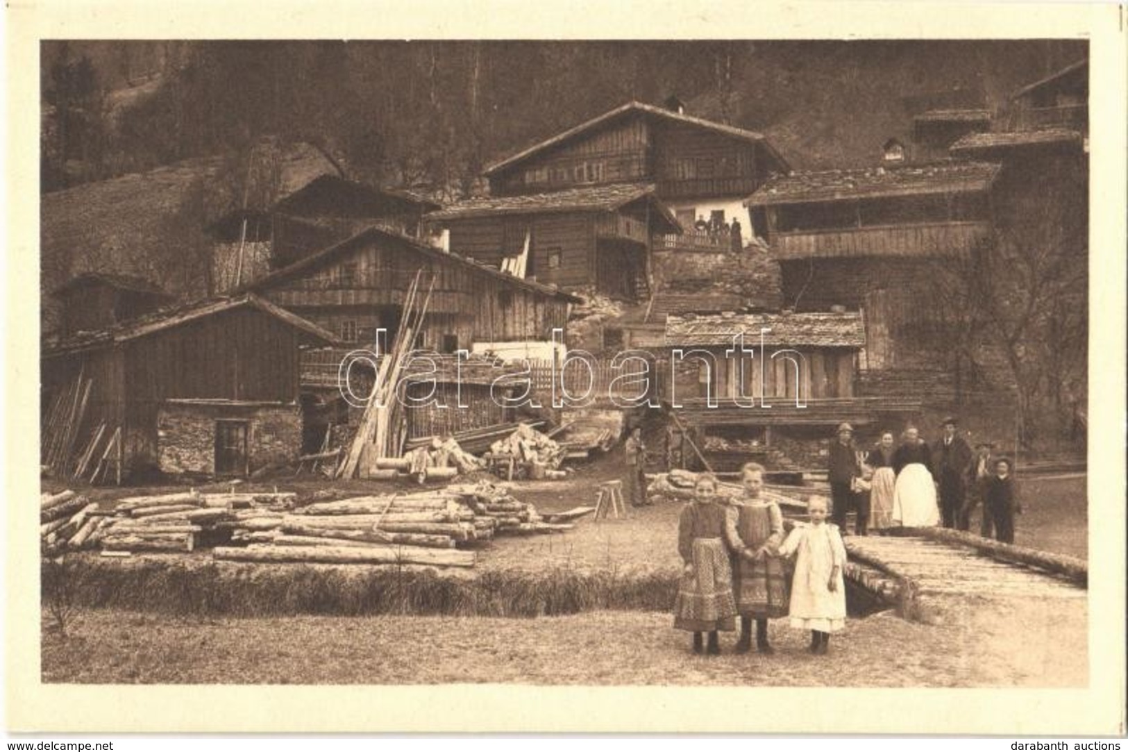 ** T2 Nordtirol, Tiroler Bauernhäuser / Tyrolean Peasant Houses, Country House, Folklore. J. Elchlepp No. 7. - Sonstige & Ohne Zuordnung