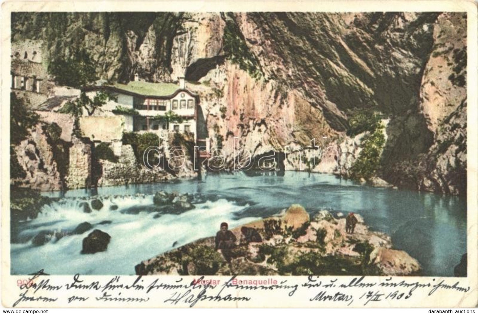 T2/T3 1903 Blagaj (Mostar), Bonaquelle / Buna Spring (EK) - Autres & Non Classés