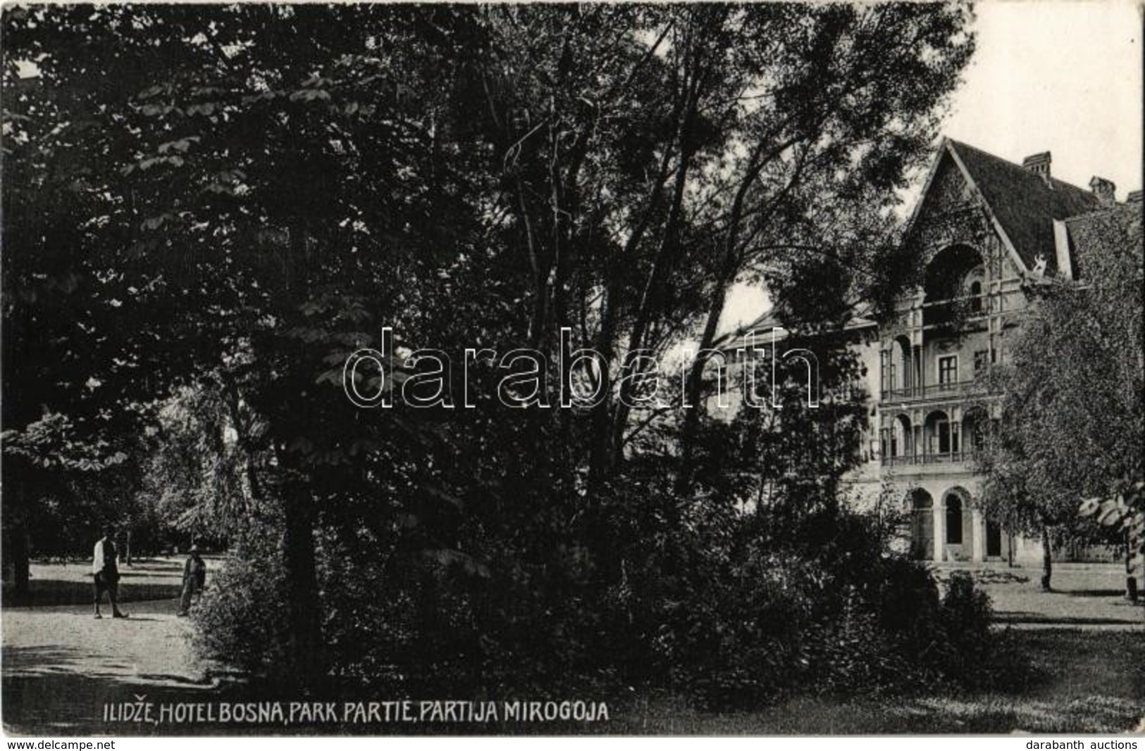 T2 Ilidza, Hotel Bosna, Park / Partija Mirogoja / Hotel, Park - Autres & Non Classés