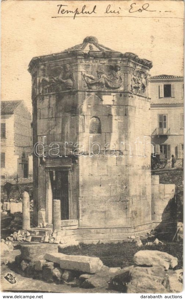 T2/T3 1929 Athens, Athenes; Temple Ruins (EK) - Sonstige & Ohne Zuordnung