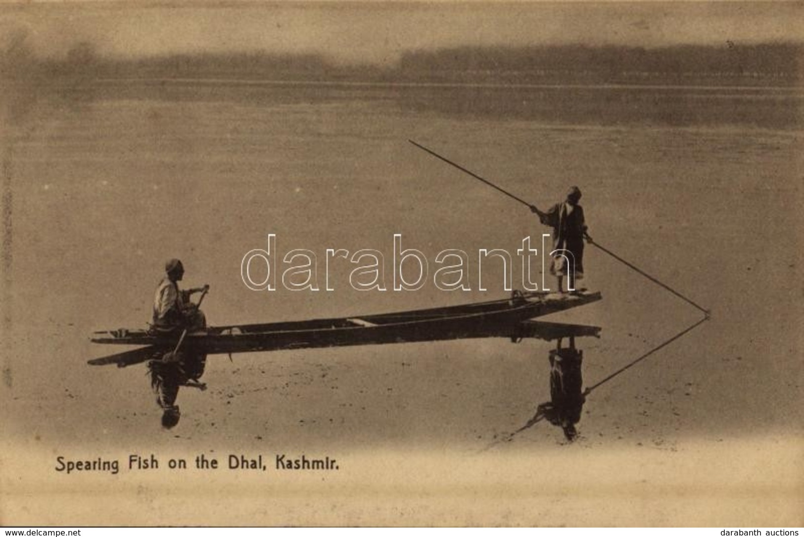 ** T1 Dal Lake, Dhal (Kashmir); Spearing Fish, Folklore - Autres & Non Classés